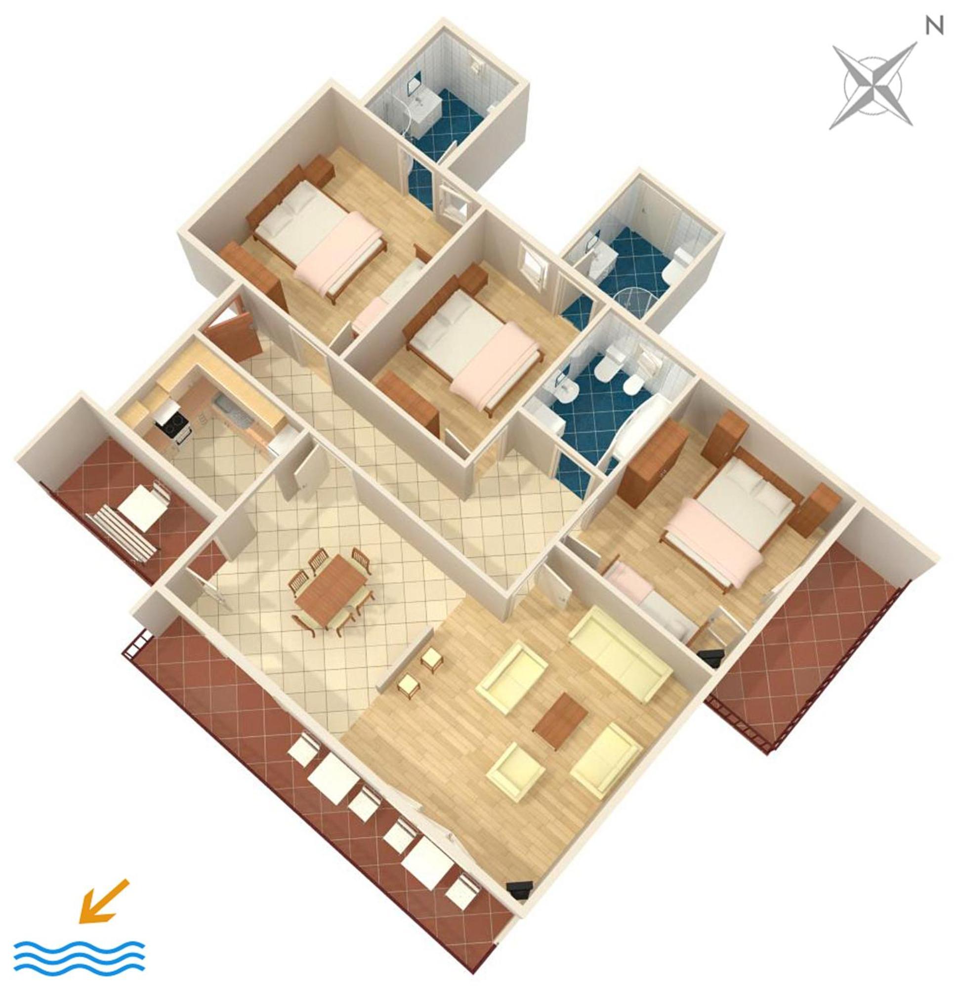 Apartments By The Sea Duce, Omis - 946 Bagian luar foto